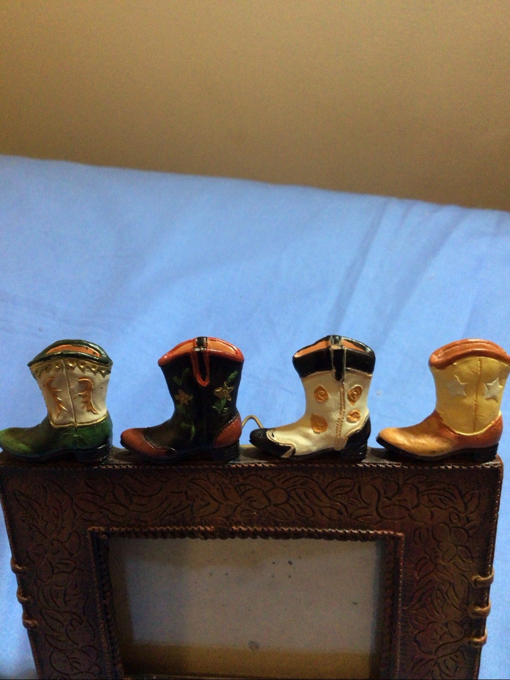Cowboy Boots Picture Frame - Picture 2 of 3